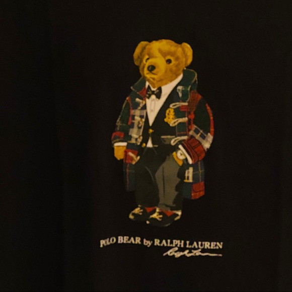 POLO Ralph Lauren 2023 Holiday Bear S/S T-Shirt Sz L - Picture 8 of 14